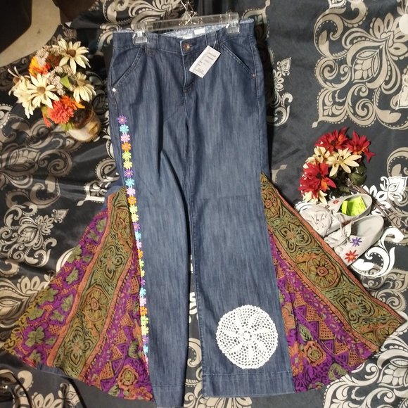 jeaniemade Denim - 370 jeaniemade Size 8 Lee Jeans Bell-Bottoms